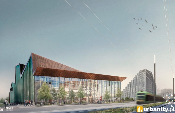 Najnowsze wizualizacje nowej siedziby Teatru Muzycznego, wiz. Archimedia