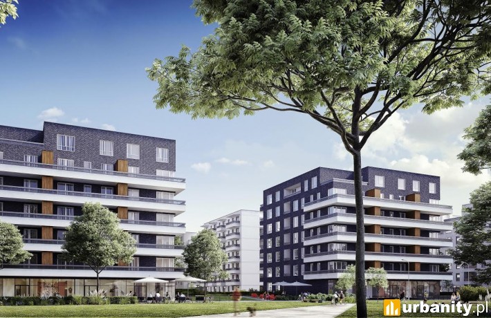Wizualizacja osiedla Ursa Park w Warszawie