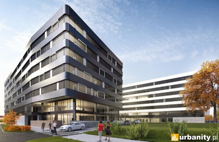 Zabłocie Business Park Kraków - wizualizacja