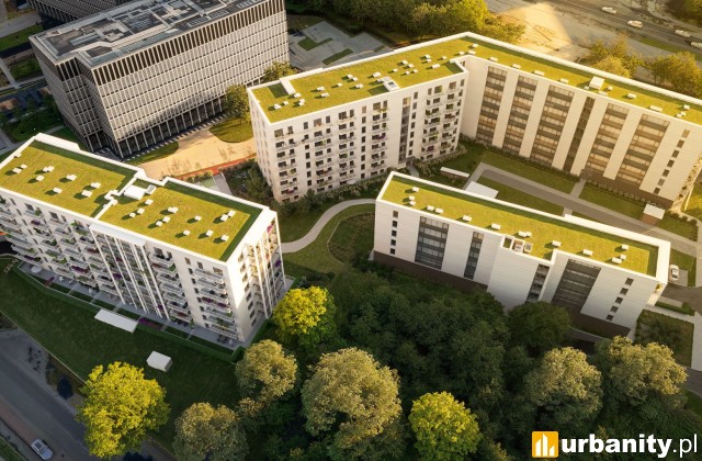Apartamenty Grundmanna, wizualizacja osiedla, wiz. materiały dewelopera
