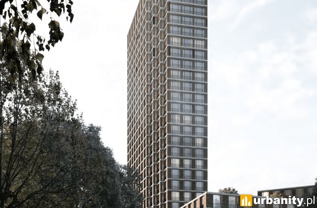 Planowana wieża mieszkalna przy Burakowskiej, wiz. materiały inwestora
