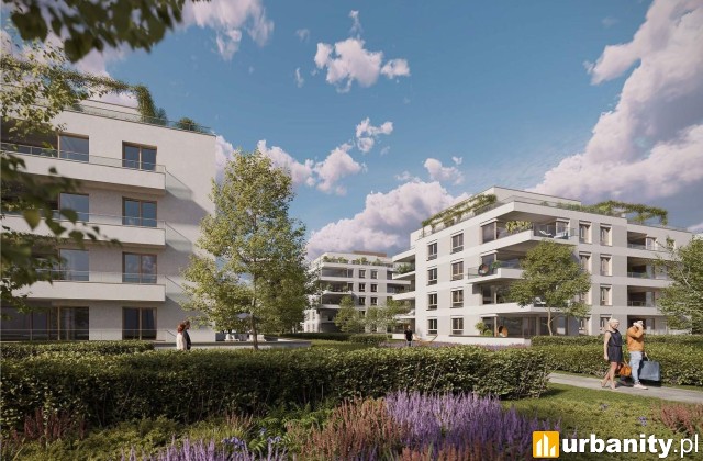 Koncepcja inwestycji firmy Yareal przy Jana Olbrachta na Woli, wiz. materiały dewelopera