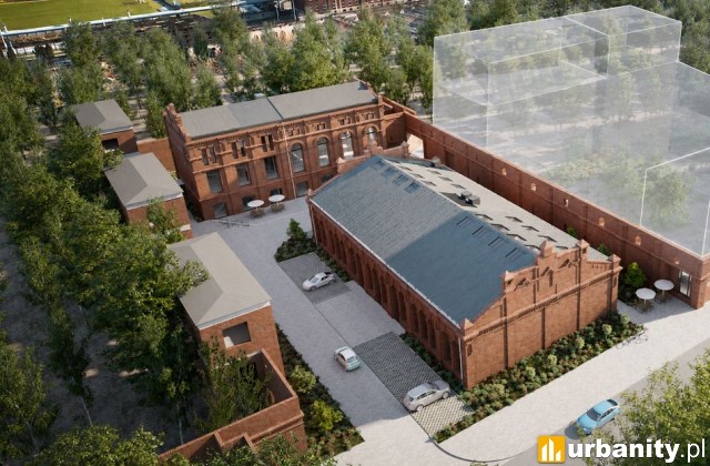 Nowa Tkalnia - projekt inwestycji, wiz. materiały inwestora