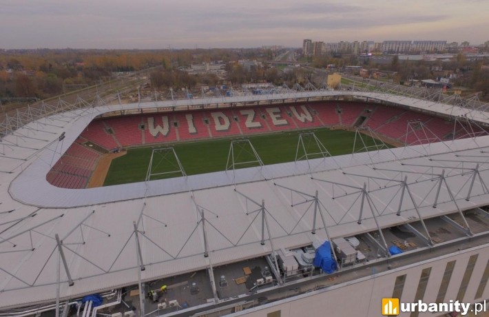 Nowy stadion piłkarzy Widzewa Łódź