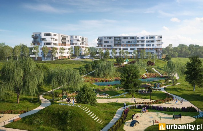 Projekt osiedla Biotura w Gdańsku