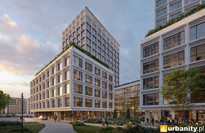 Projekt inwestycji SkyCity w Gdyni, wiz. materiały inwestora