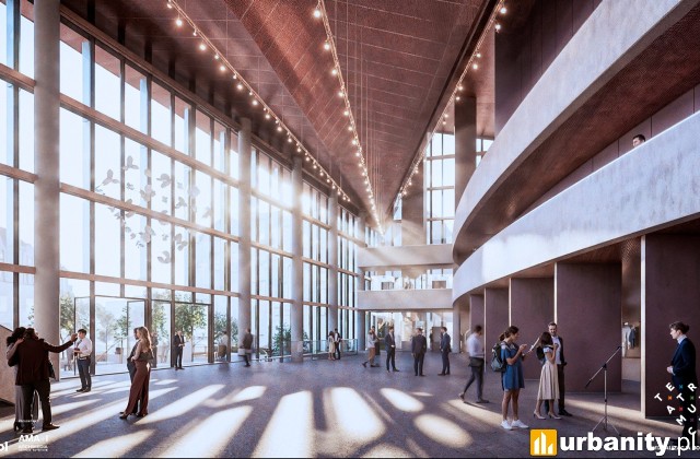 Najnowsze wizualizacje nowej siedziby Teatru Muzycznego, wiz. Archimedia