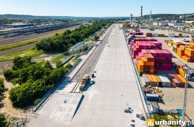 Coraz bliżej zakończenia budowy Terminala Intermodalnego, fot. Grupa NDI
