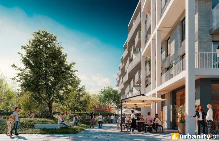 Projekt osiedla ursus Point w Warszawie, wiz. Robyg