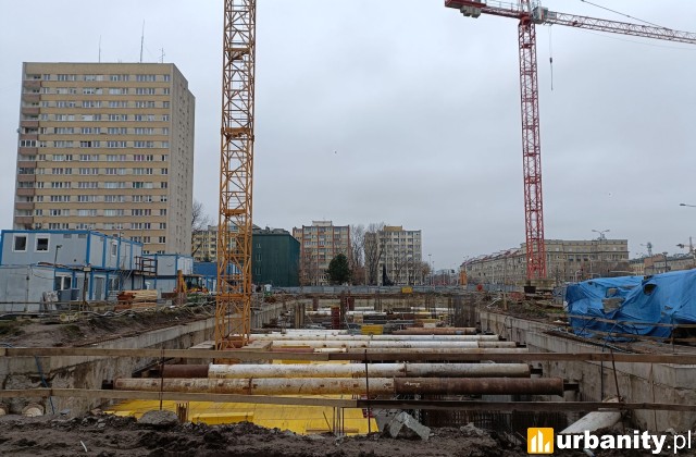Postęp prac na budowie inwestycji W20 w Sielcach, fot. mickam
