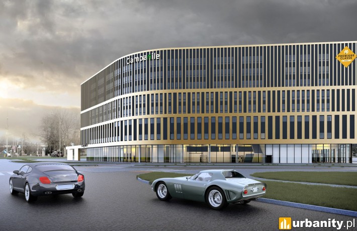 Campanile PRIME Warsaw Airport oraz Première Classe Warsaw Airport, projekt, wiz. mat. inwestora