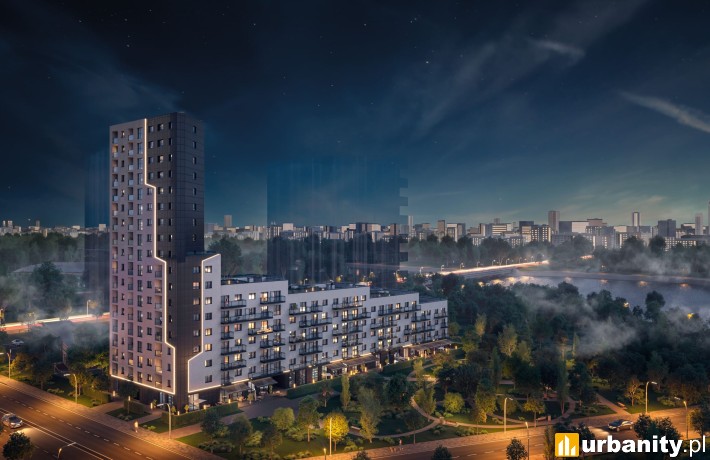 Nowy wysokościowiec w Rzeszowie. Przy bulwarach powstanie 18-kondygnacyjna wieża