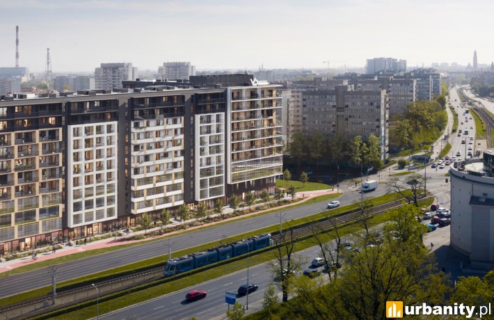 Projekt budynku Legnicka 33 we Wrocławiu