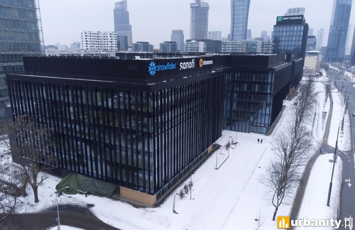 Gotowy biurowiec Lixa E w Warszawie, fot. materiały prasowe