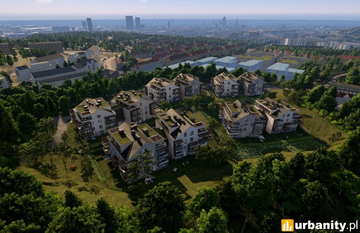 ODEA Park - osiedle na szczycie wzgórza, wiz. materiały prasowe