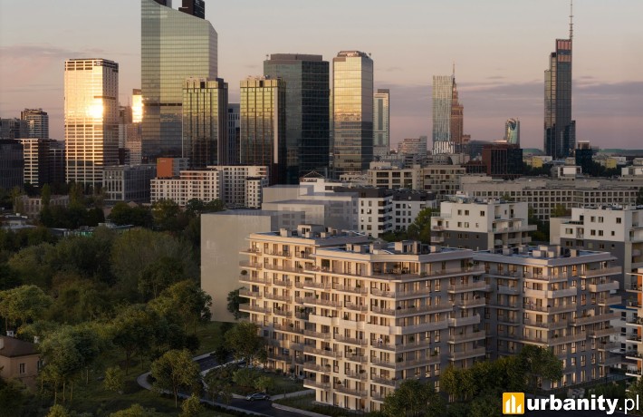 Projekt Osiedla NU3 na warszawskiej Woli, wiz. materiały dewelopera