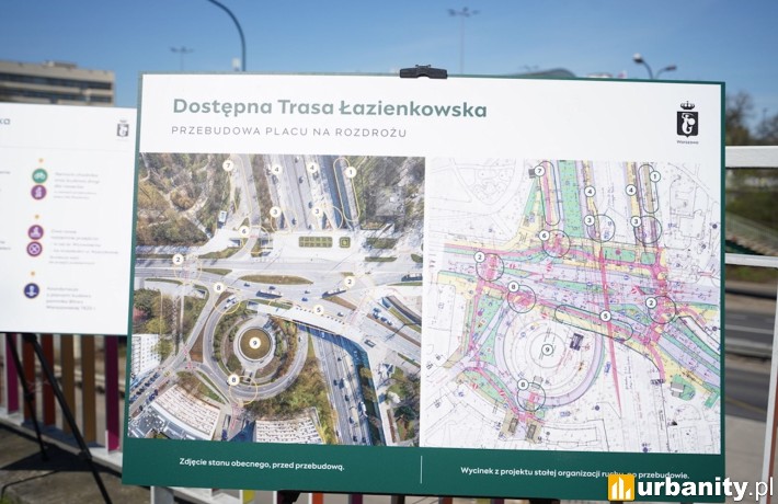 Koncepcja przebudowy Placu na Rozdrożu, fot. Strabag