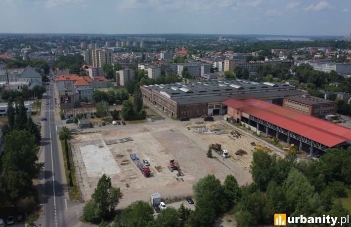 Burzą dawną Rybnicką Fabrykę Maszyn, fot. A. Nosiadek, UM Rybnik