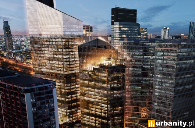 Skyliner II, wiz. PEAK Wizualizacje Architektoniczne