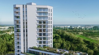 Ponad 50-metrowy Star Tower z ogrodami i tarasem na dachu