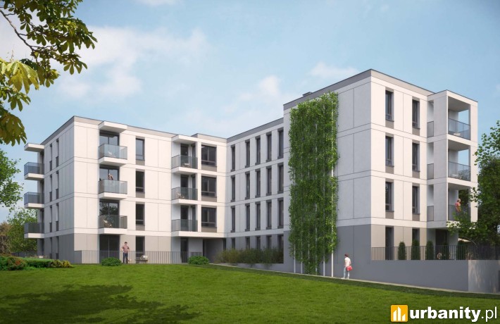 Staw Płaszowski II w Krakowie, wiz. materiały dewelopera