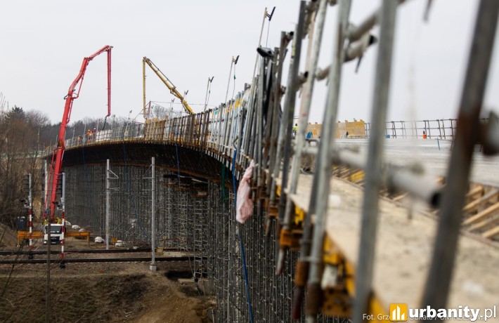 Wisłokostrada w budowie, fot. Grzegorz Bukała, UM Rzeszowa