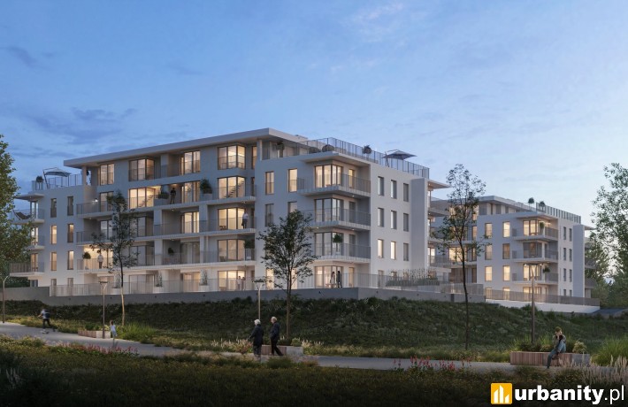 Apartamenty Poligonowa w Lublinie, wizualizacja, wiz. materiały dewelopera