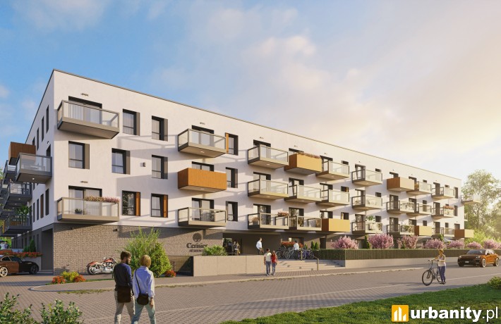 Projekt inwestycji Cerisier Residence w Poznaniu