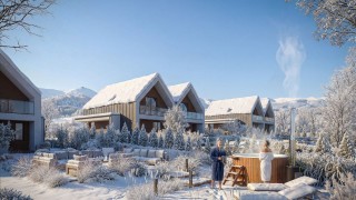 Enklawa Karpacz - projekt inwestycji, wiz. materiały dewelopera