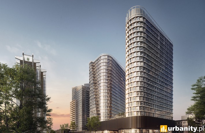 Global Office Park w Katowicach - wizualizacja