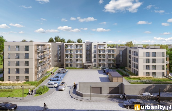 Grunwald Park w Poznaniu, wizualizacja, wiz. materiały dewelopera