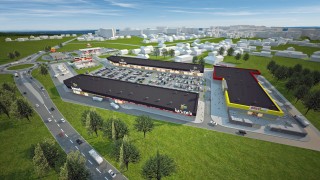 Wizualizacja kompleksu Karuzela w Świebodzinie