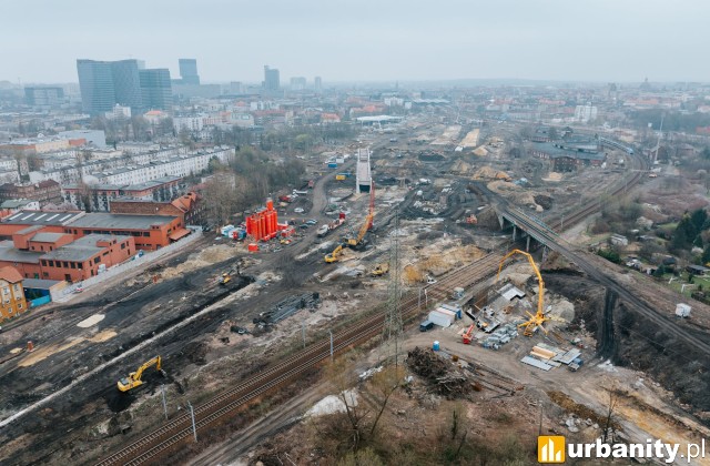 Modernizacja linii kolejowej E65 na Śląsku, fot. Soletanche Polska