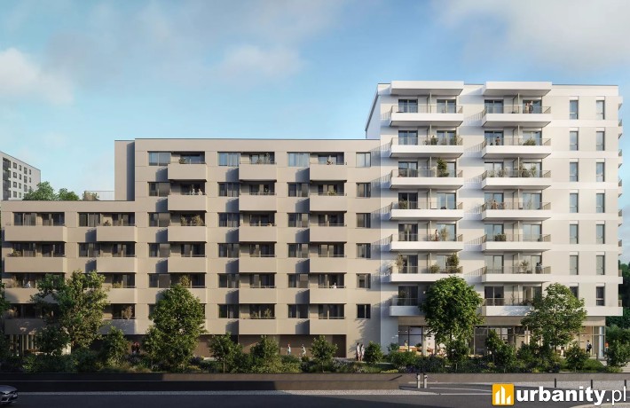 Inwestycja Lira House w Łodzi, wizualizacja, wiz. materiały dewelopera