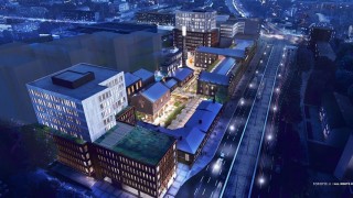 Dobiega końca budowa 50-metrowego biurowca kompleksu Monopolis w Łodzi