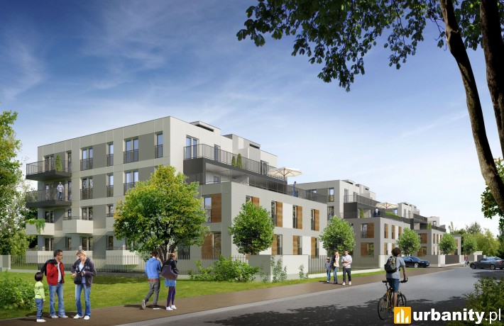 Wizualizacja osiedla Neovillage