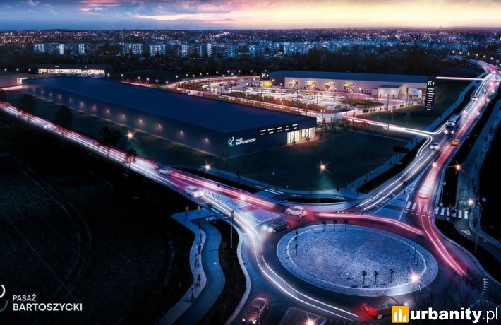 Pasaż Bartoszycki, wizualizacja, fot. materiały inwestora