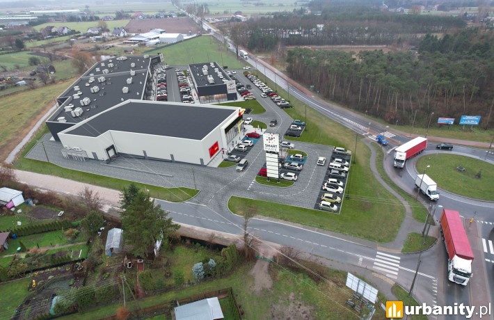 Smart Park Węgrów, wizualizacja, wiz. materiały inwestora