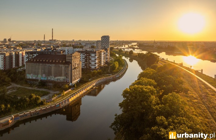 Elewator we Wrocławiu przed rozpoczęciem prac budowlanych, fot. materiały inwestora