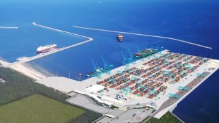 Głębokowodny Terminal Kontenerowy w Świnoujściu, projekt inwestycji, wiz. materiały inwestora