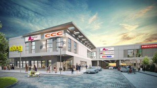 Wizualizacja centrum InBag w Lubaniu