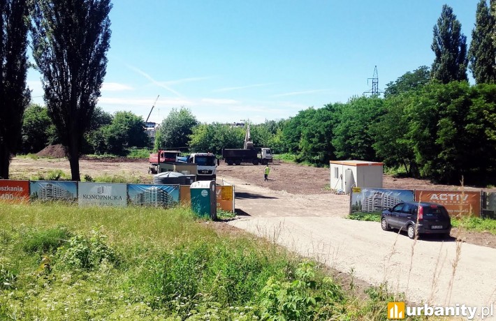 Konopnicka City Park - rozpoczęcie budowy