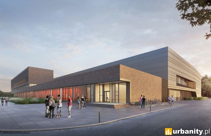 Lekkoatletyczna Hala Sportowa Wrocław - wizualizacja