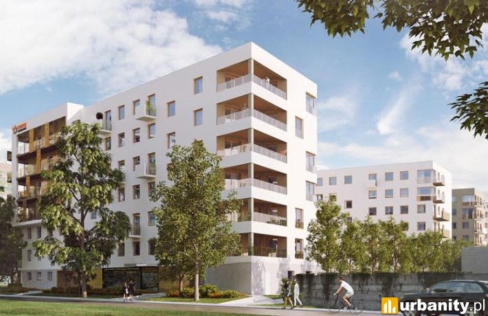 Osiedle Nowy Gaj na wrocławskich Krzykach - wizualizacja