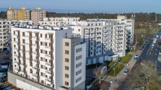 Kolejny gotowy budynek na osiedlu Ornament w Szczecinie