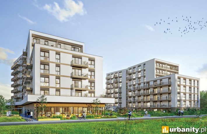 Wizualizacja Osiedla Jankego w Katowicach, fot. Cavatina Holding