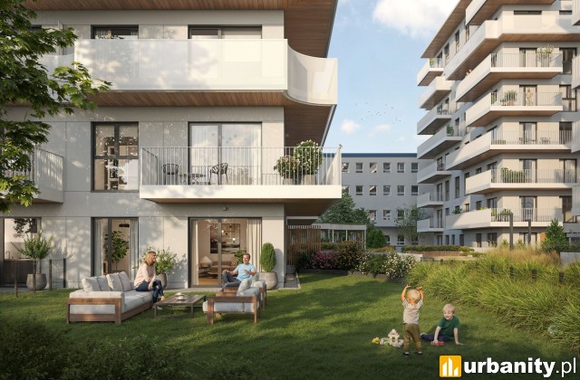 Projekt Osiedla NU3 na warszawskiej Woli, wiz. materiały dewelopera