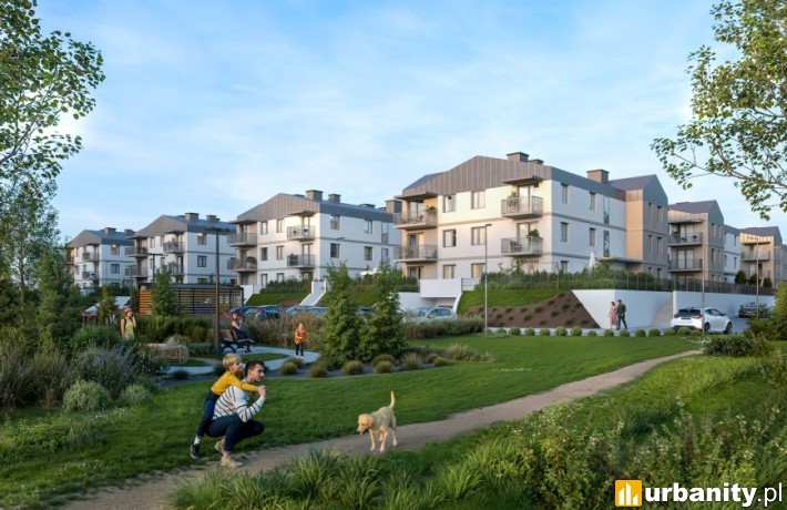 Osiedle Villa Viva Wrocław, projekt inwestycji, wiz. materiały dewelopera