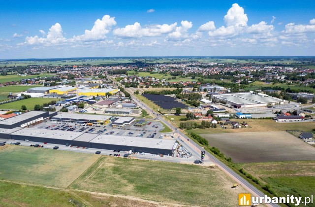 Rozbudowa Parku Handlowego Targowa, projekt inwestycji, wiz. materiały inwestora