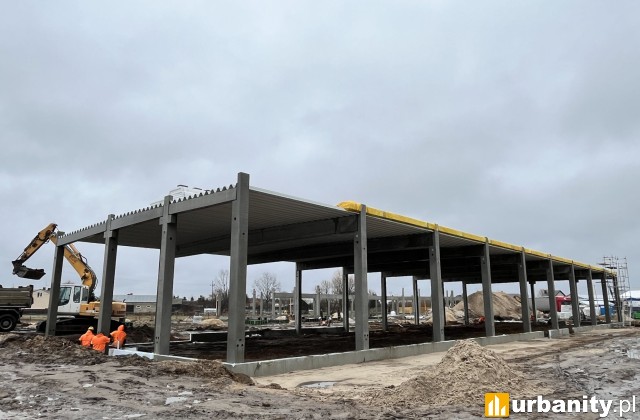 Smart Park Węgrów, budowa inwestycji, stan na styczeń 2024 roku, fot. materiały inwestora